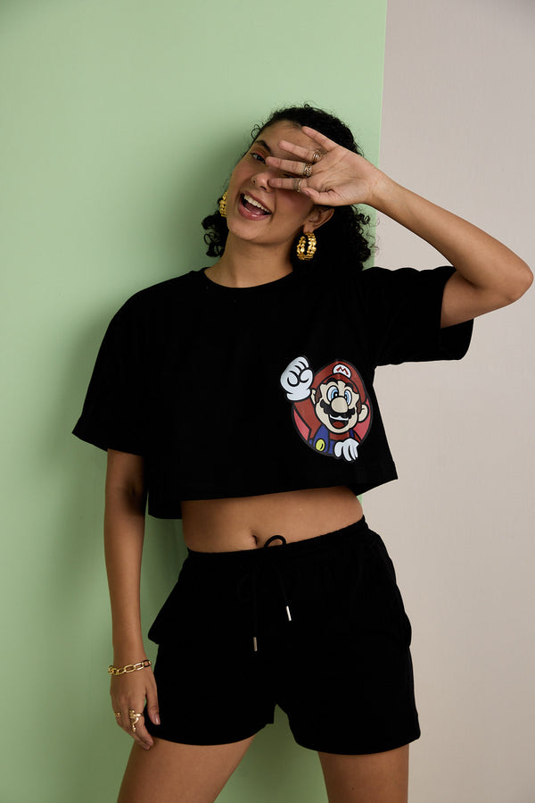 MARIO CROP TOP