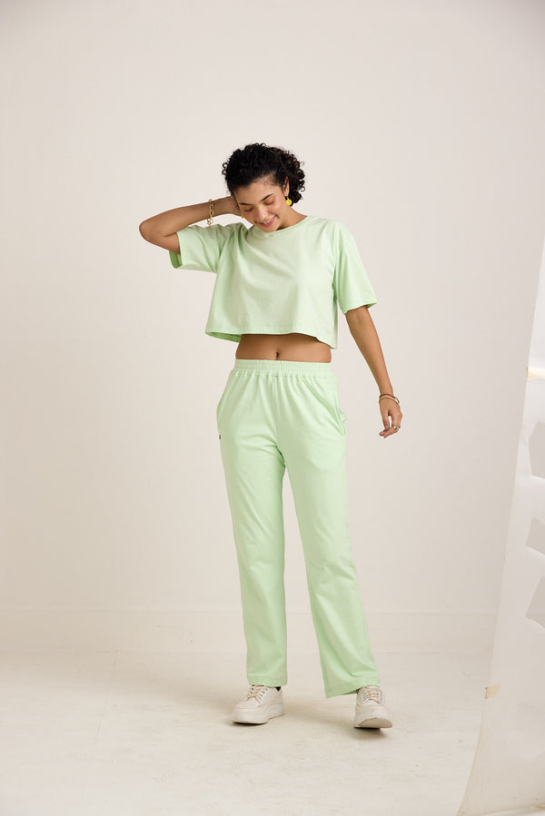 AVOCADO MUTED CO-ORD SET