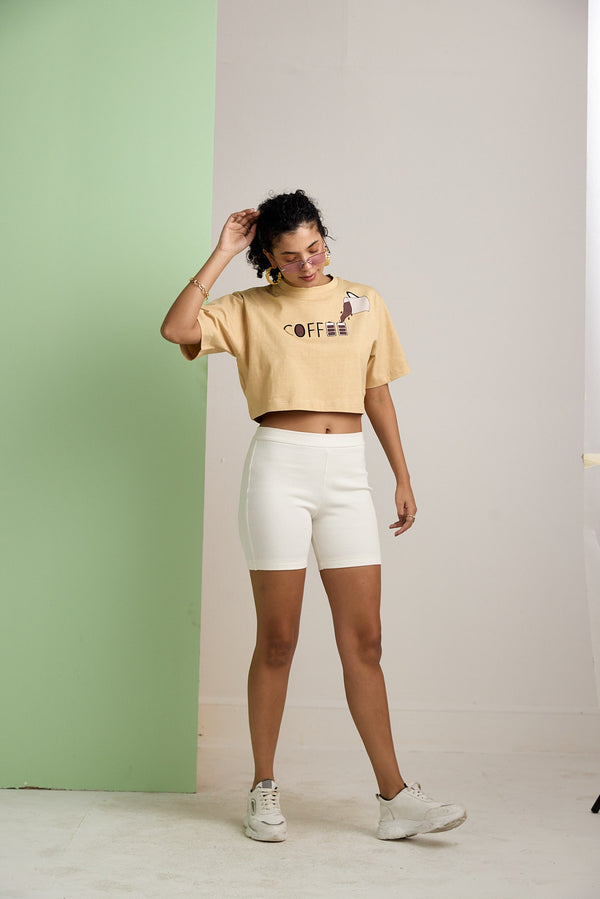 COFFEE CROP TOP