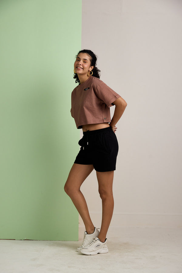 COFFEE TIME CROP TOP