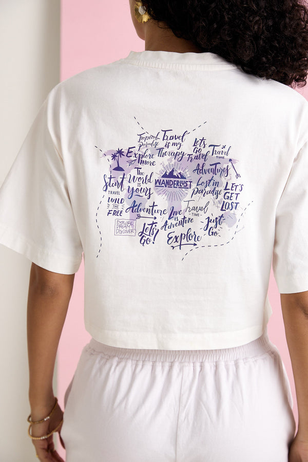 WANDERLUST - CROP TOP