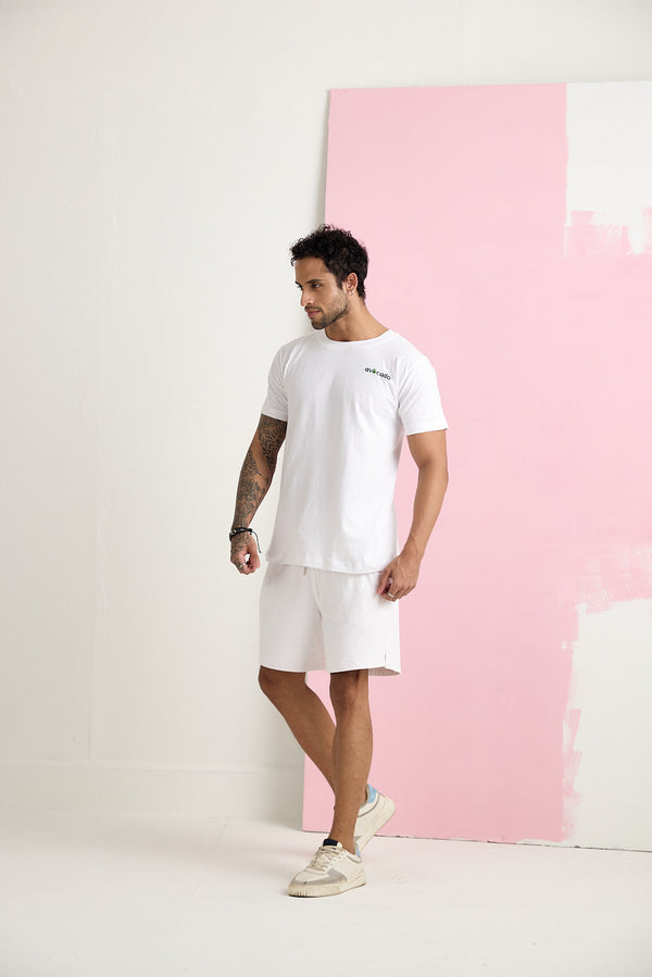 AVOCADO CLASSIC WHITE CO-ORD SET