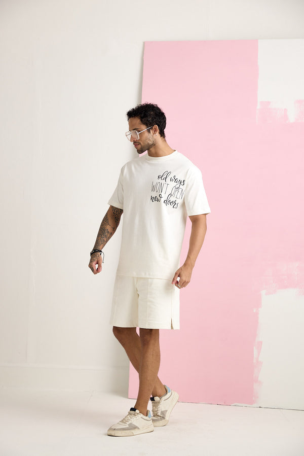 OLD WAYS WONT OPEN NEW DOOR - OUTSIZE CO-ORD SET